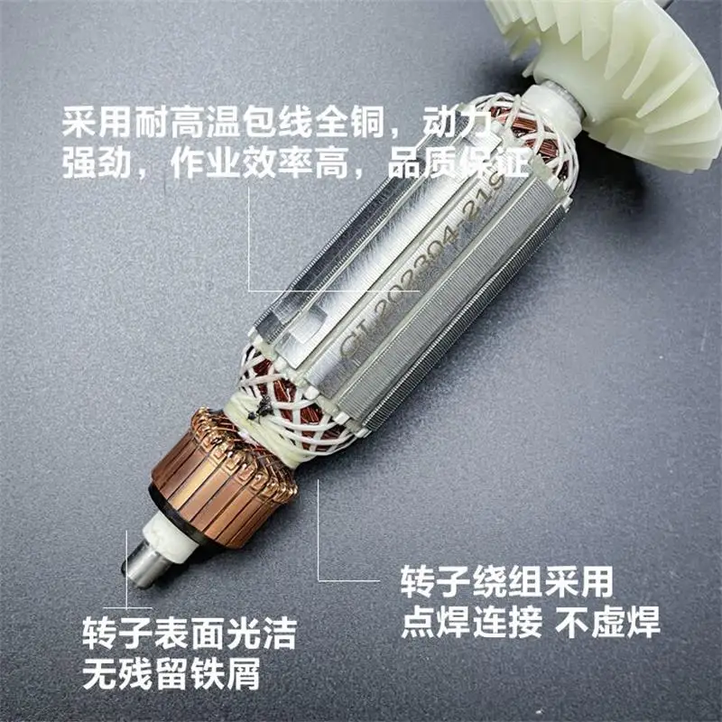 دوار طاحونة الزاوية مناسب لملحقات الأدوات الكهربائية لمحرك المطحنة Bosch GWS9-100