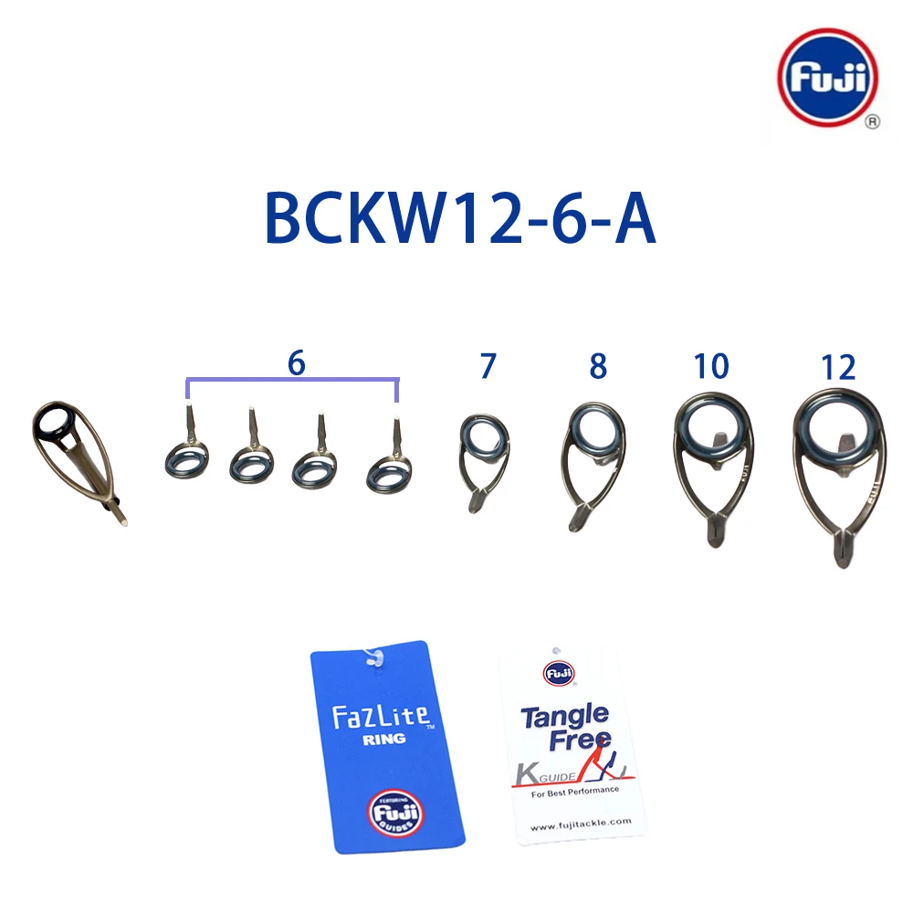 Original Fuji Fazlite Ring New Mid Night Blue Eye for Baitcasting Fishing rod guide
