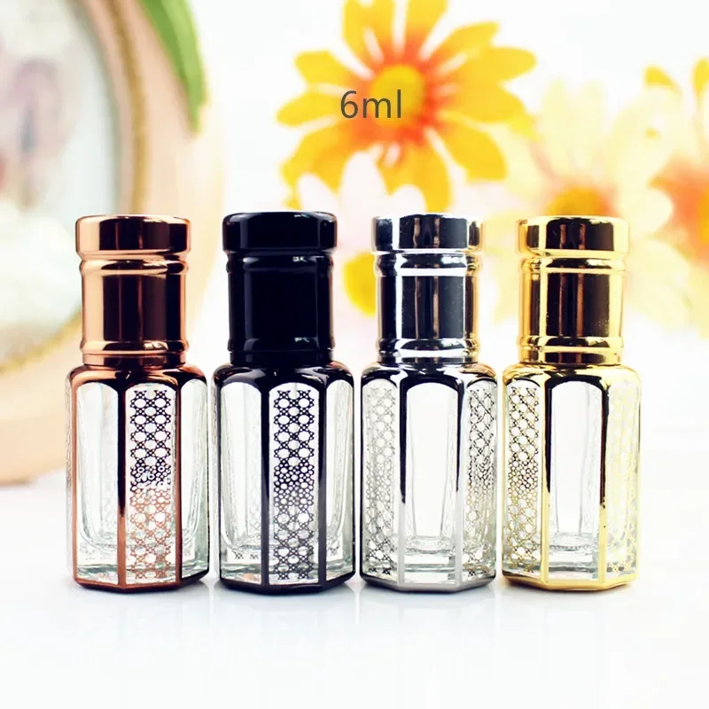 50pcs/lot 3ml 6ml 12ml Perfume Glass Bottles with Stick Small Perfume Bottle Essential Oil Container Empty Refillable