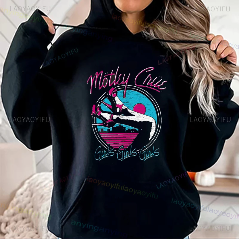 2025 venda quente-motley-rue- 1981 heavy metal rock band hoodies casa doce adulto streetwear manga longa camiseta das mulheres dos homens com capuz