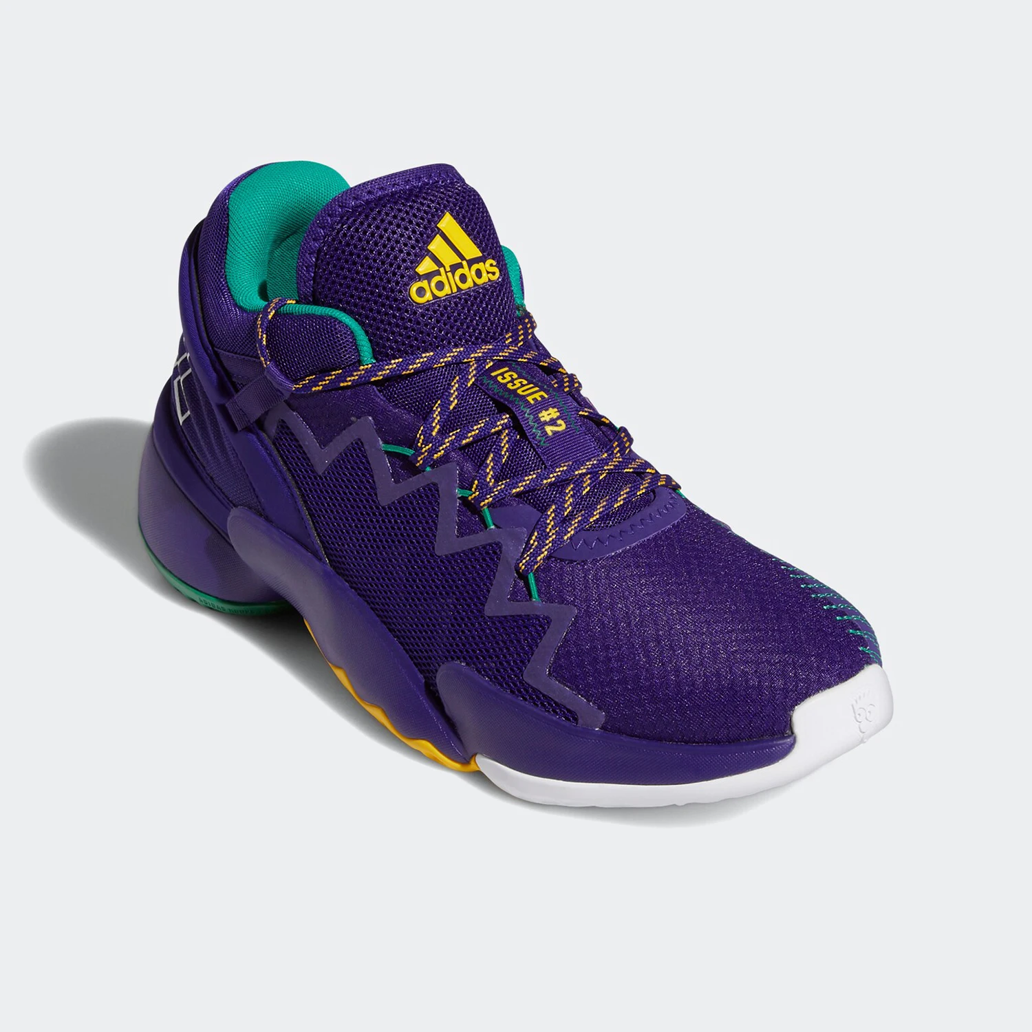 Adidas véritable D.O.N. Chaussures de basket-ball pour hommes Issue 2 GCA FW9037