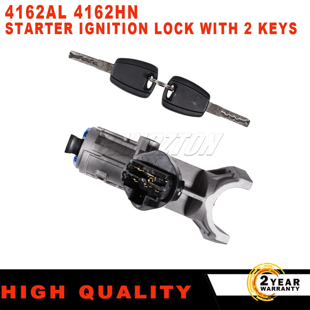 New Starter Ignition Lock with Keys 7Pins 4162AL 4162HN For Citroen Jumper Fiat Ducato Peugeot Boxer 244 Bus Van car accessories