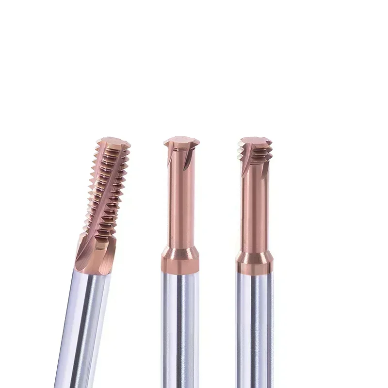 

65-градусная фреза с ЧПУ из твердого сплава 1/3/полные зубья M1.2 M1.6 M2 M2.5 M3-M16 фрезерная резьба из алюминия/стали