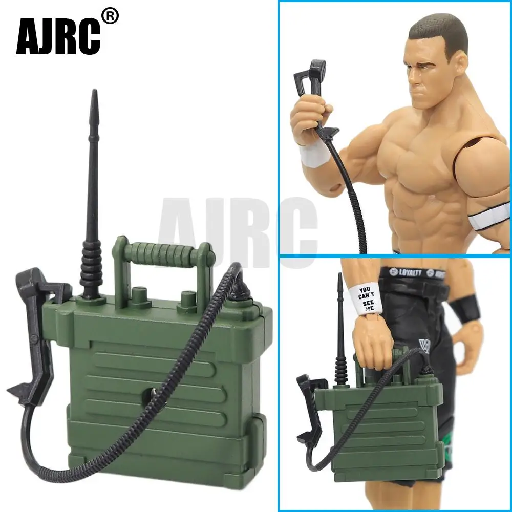 1/10 Scale Radio Station Phone for 1:10 RC Crawler Axial SCX10 90046 D90 D110 TF2 TRX-4 RC Car Accessories Radio station