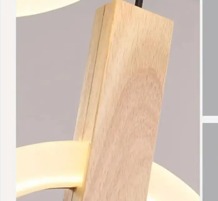 

Modern Simple Nordic Mall Rotating Creative Home Circular Restaurant Chandelier Duplex Stairwell Led Chandelier