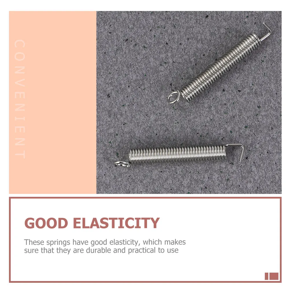 

12 Pcs Tuning Electric Guitar Spring Extension Metal Vibrato System Hook Springs