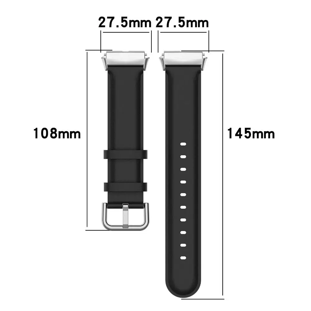 Neues Leder Leder Armband Armband Zubehör Armband Ersatz Schnalle Armband für Redmi Uhr 3 aktive Smartwatch