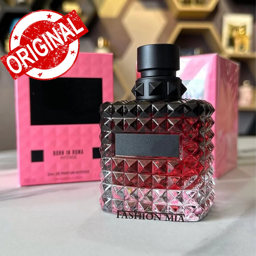 100ml Brand Perfume Women Designer Fashion Perfum Born In Roma Intense Long Lasting Rose Eau de Cologne Pheromone Men Perfume