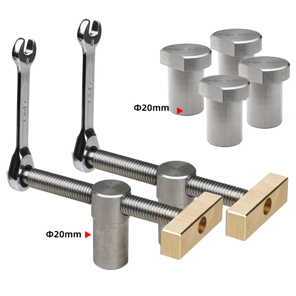 outil-de-serrage-portable-pinces-reglables-travail-du-bois-amelioration-de-l'habitat-fonction-d'arret-en-laiton-mecanisme-de-serrage-rapide