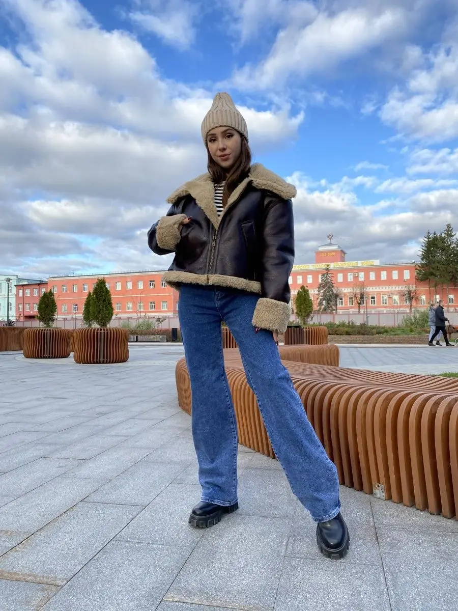 Fitness lor Winter Frauen Kunst pelz Lederjacke lässig Dame Revers Reiß verschluss Kurz mantel High Street Motorrad Outwear