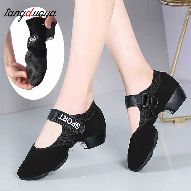 

Girls Dance Sneakers Women's Competitive Aerobics Soft Bottom Fitness Sports Feminino Jazz Modern Square Dance Shoes