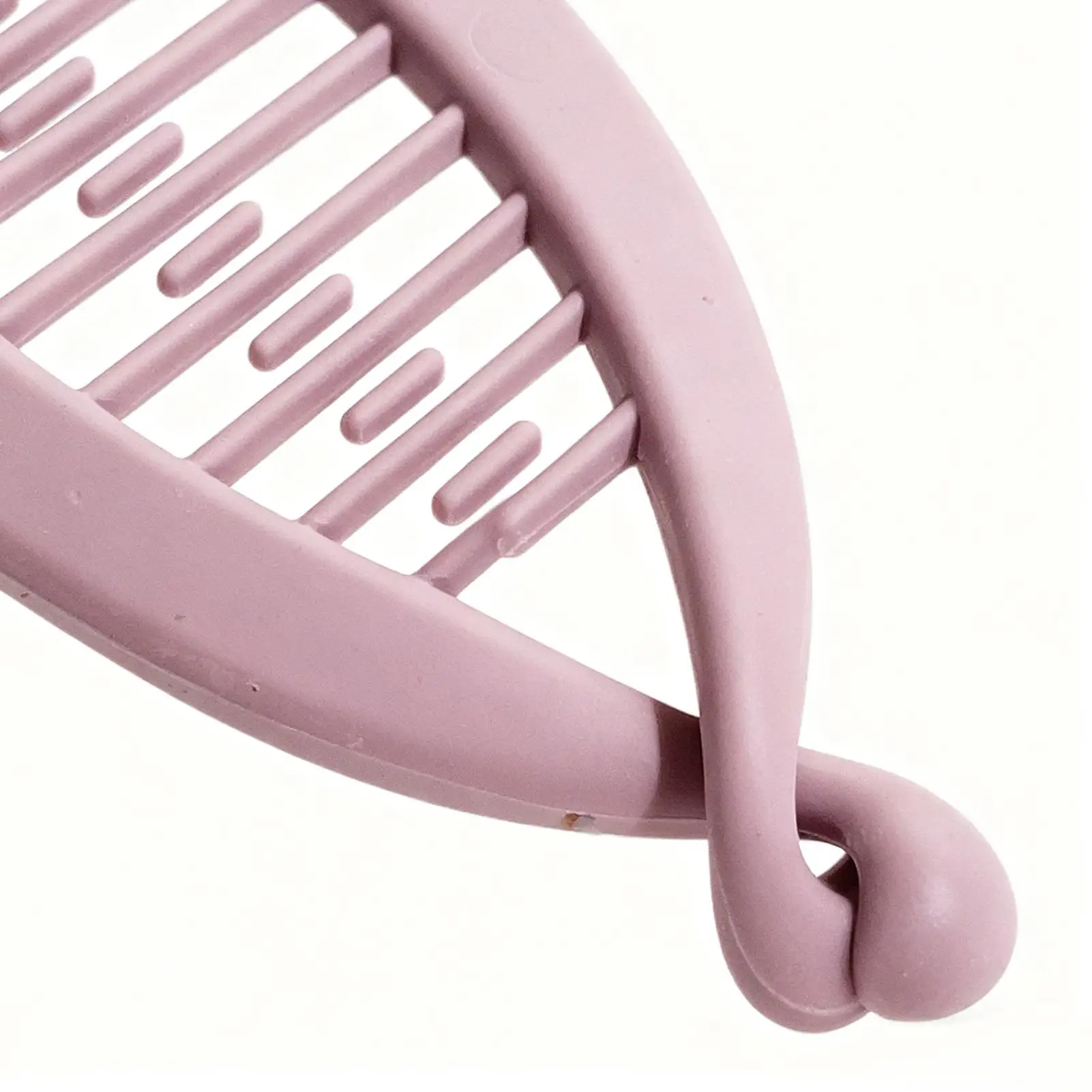 Banana Hair Clip 6 Pieces Strong Hold Barrette with Double Combs Hair Claw Clips for Women Home Workplace Outdoor Parties Beach