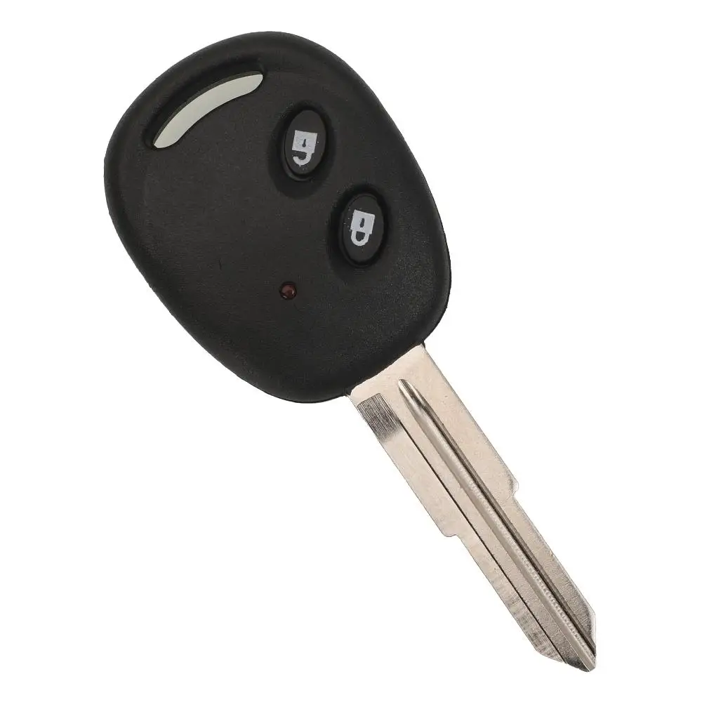 jingyuqin New 10PCS 2 Buttons Remote Car Key Shell For Chevrolet Spark Beat Sail Aveo kalos Barina Epica Lova Replacement Fob