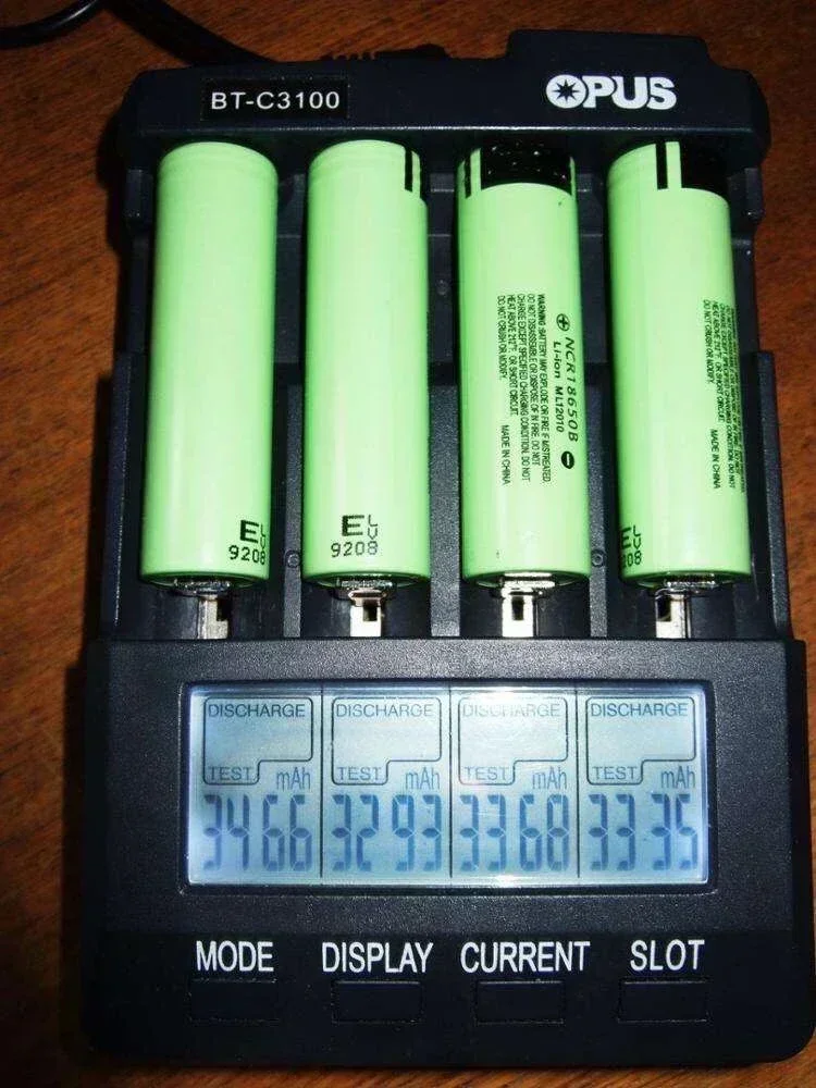 2024 New Panasonic 18650 3400Mah 20A Discharge NCR18650B 1-100PCS 3.7V Lithium ion Rechargeable Battery