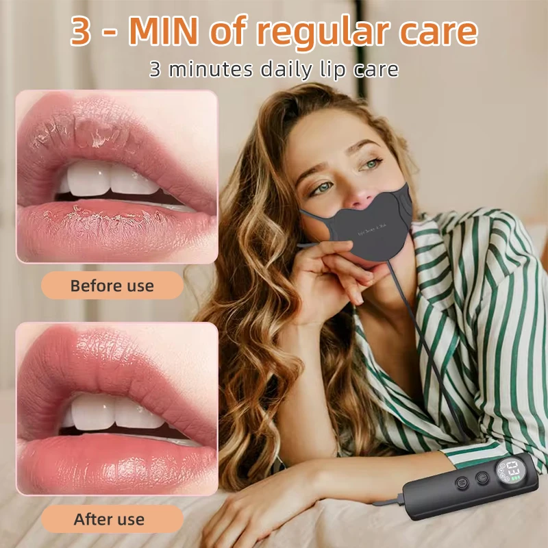 4 Modes Photon Lip Beauty Instrument Led Lip Mask Infrared Light Therapy Reduce Lip Line Brighten Lip Color Face Masks Skin Care