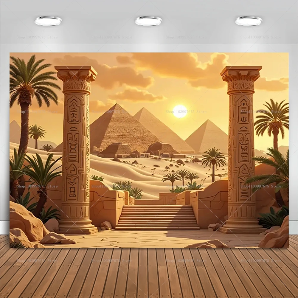 Car Accessories Egypt - 2D Egyptische Piramides Sfinx van Egypte