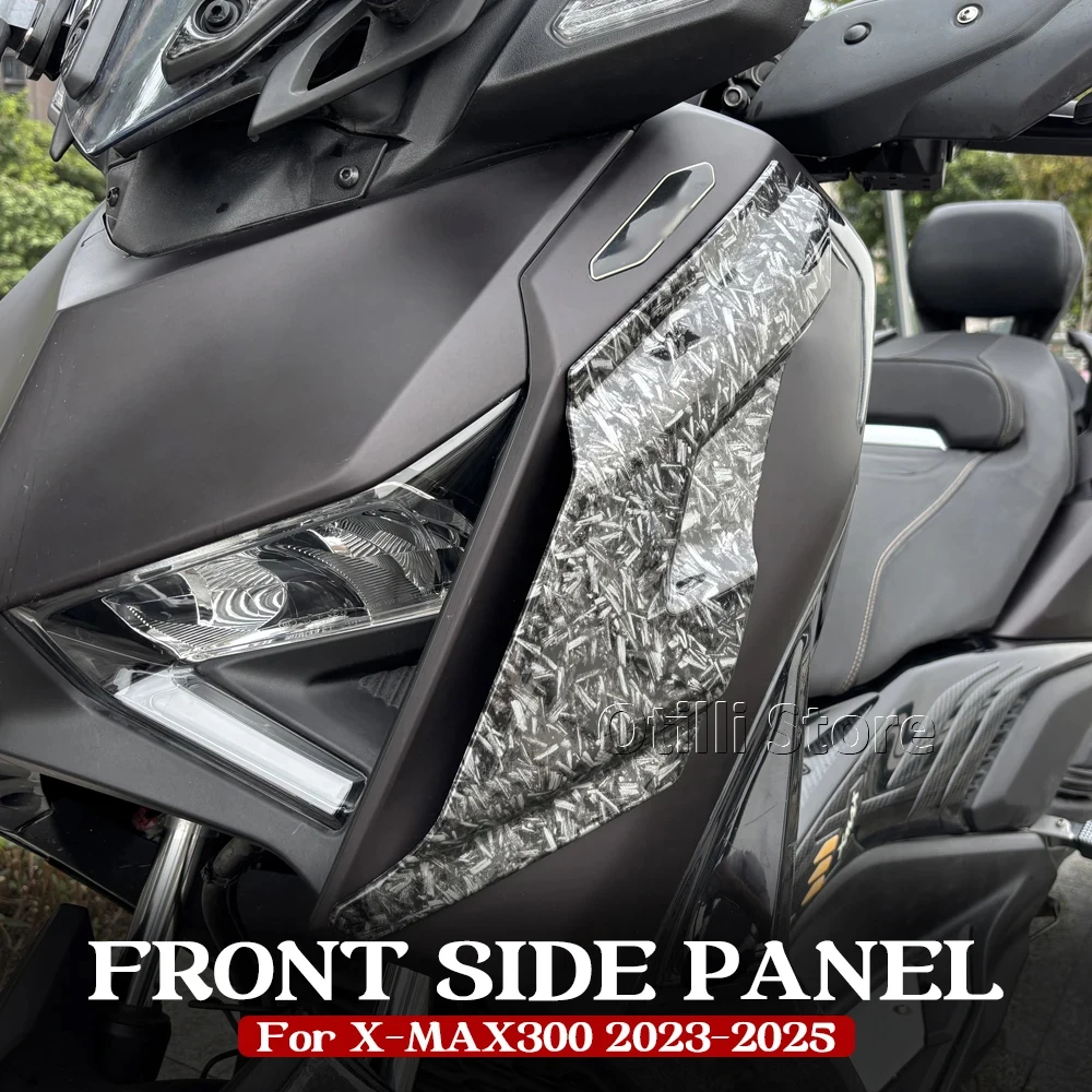 New Motorcycle ABS Upper Outer Fairing Side Wing Air Deflectors For Yamaha XMAX 300 XMAX300 X-MAX 300 X-MAX300 2023 2024 2025
