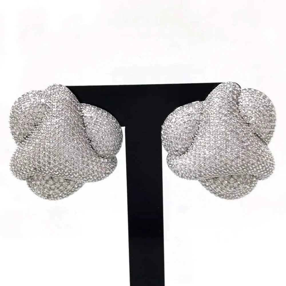 

Kellybola новые роскошные серьги-гвоздики высокого качества с блестящим кубическим цирконием, модные серьги для женщин, аксессуары для свадебной вечеринки