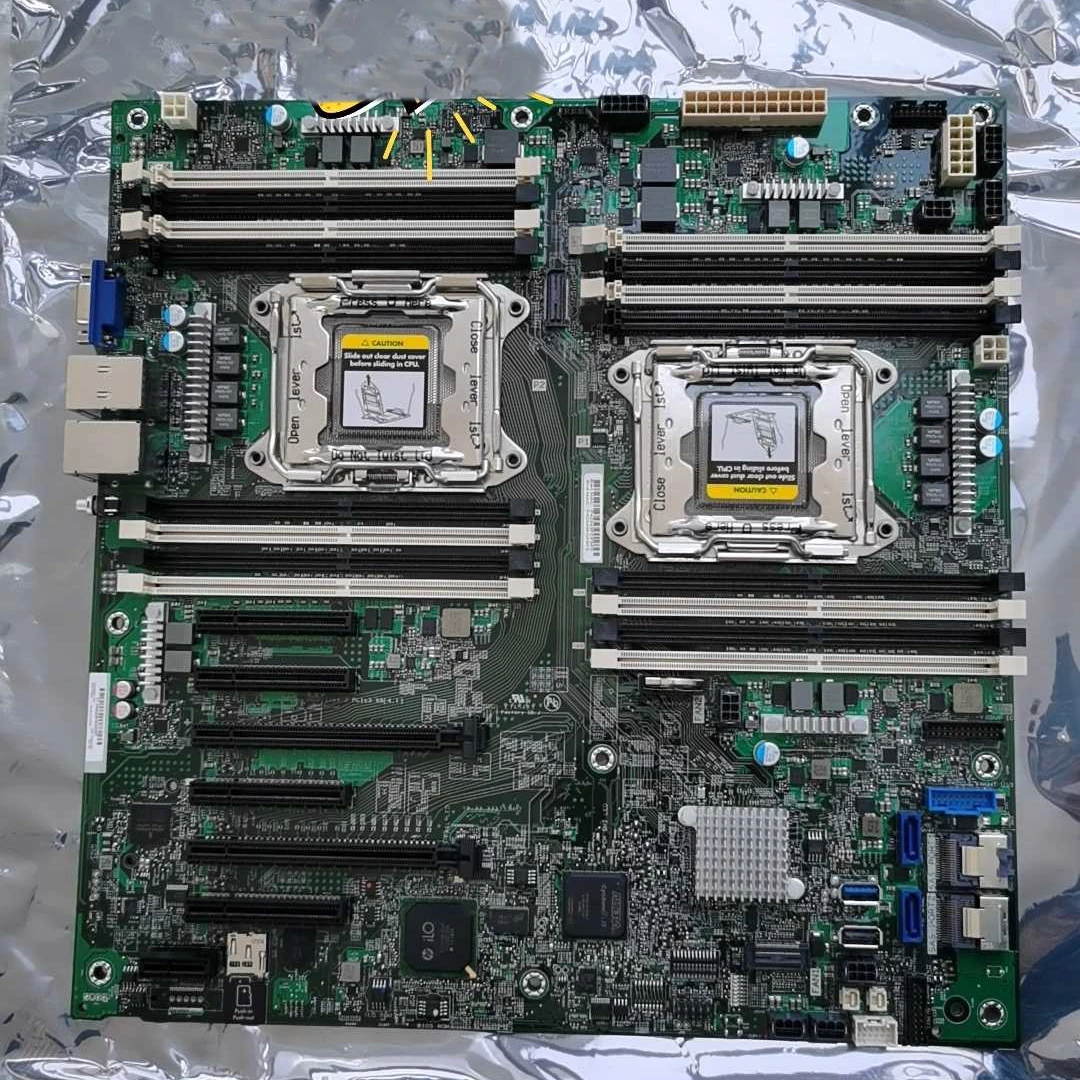 Dual-way X99 Tower Motherboard LGA2011 for HP ML150 Gen9 Desktop PC 843671-001 775243-004 806840-001 775243-003