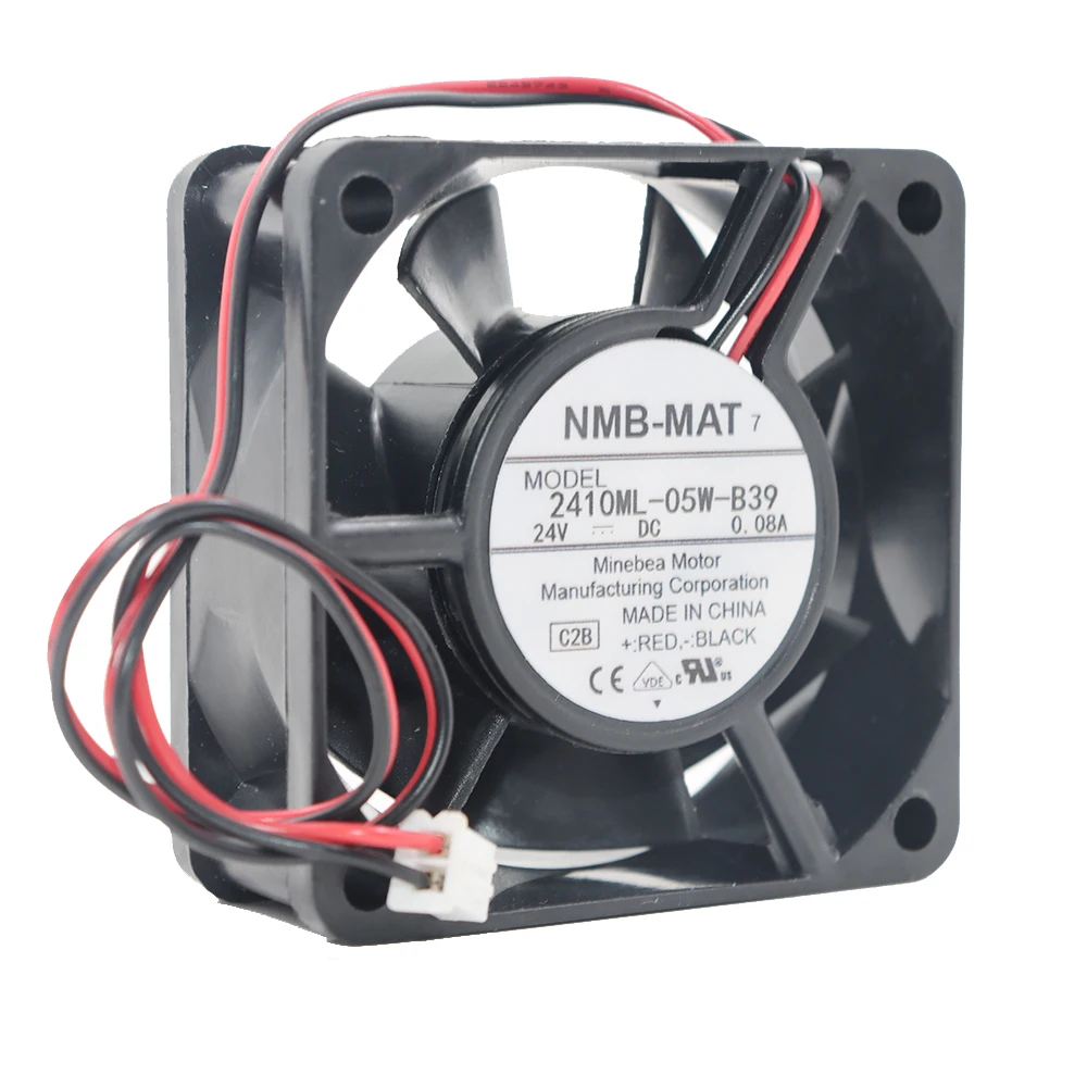 Brand new original NMB 2410ML-05W-B39 6025 24V 0.08A 60 * 60 * 25 NMB fan with detection and alarm function