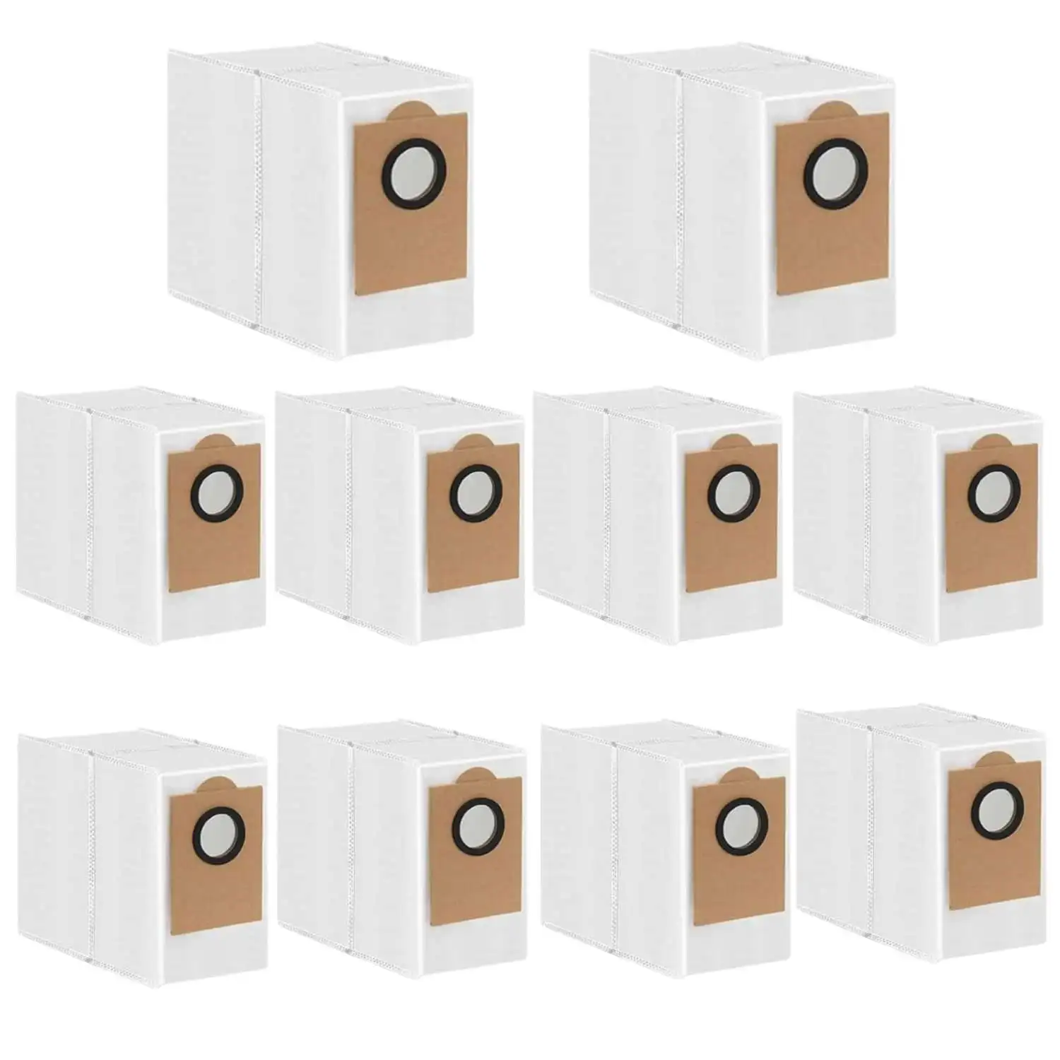 Replacement Dust Bags for Lefant M3, M3 Max, M3L Robot Vacuum Cleaner, Large Capacity Dirt Disposable Vacuum Cleaner Dust Bags