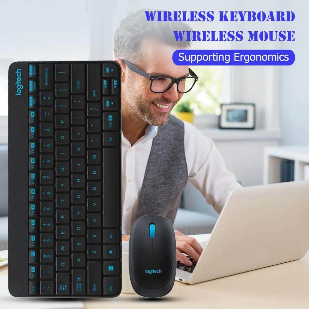 

Compact and Space-Saving! Logitech MK245 Compact Keyboard Design – Easy to Store, Perfect for Travel and Office Use