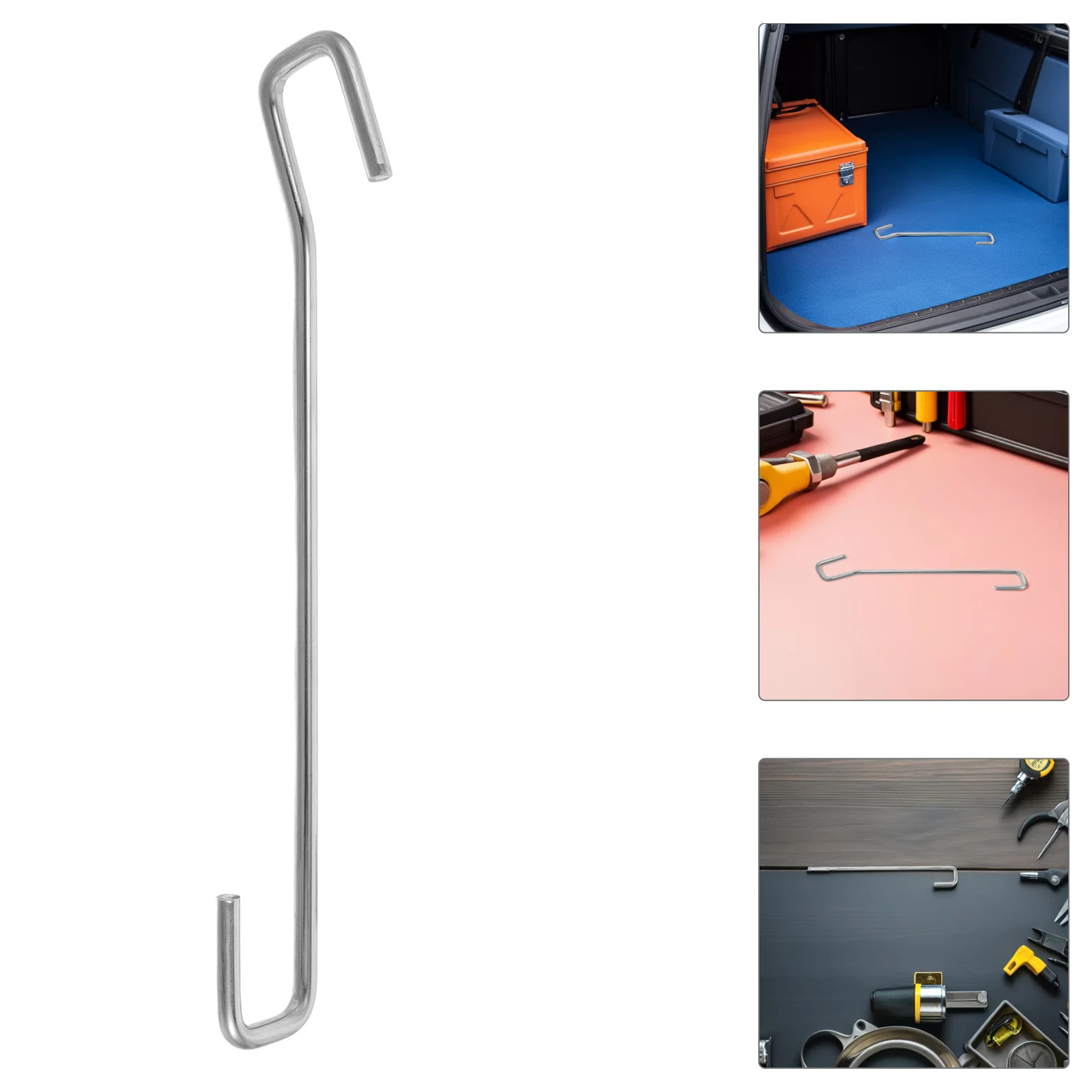 

2pcs Stainless Steel Trunk Door Rods 18Cm Car Door Support Rods Heavy Duty Vehicle Maintenance Tools Garage Repair Kit