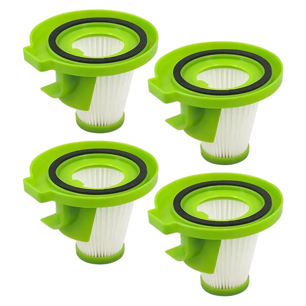 

4pcs Vacuum Cleaner Filter Replacement For Ionvac ZipVac 3-in-1 Corded Upright/Handheld Floor And Carpet Vacuum