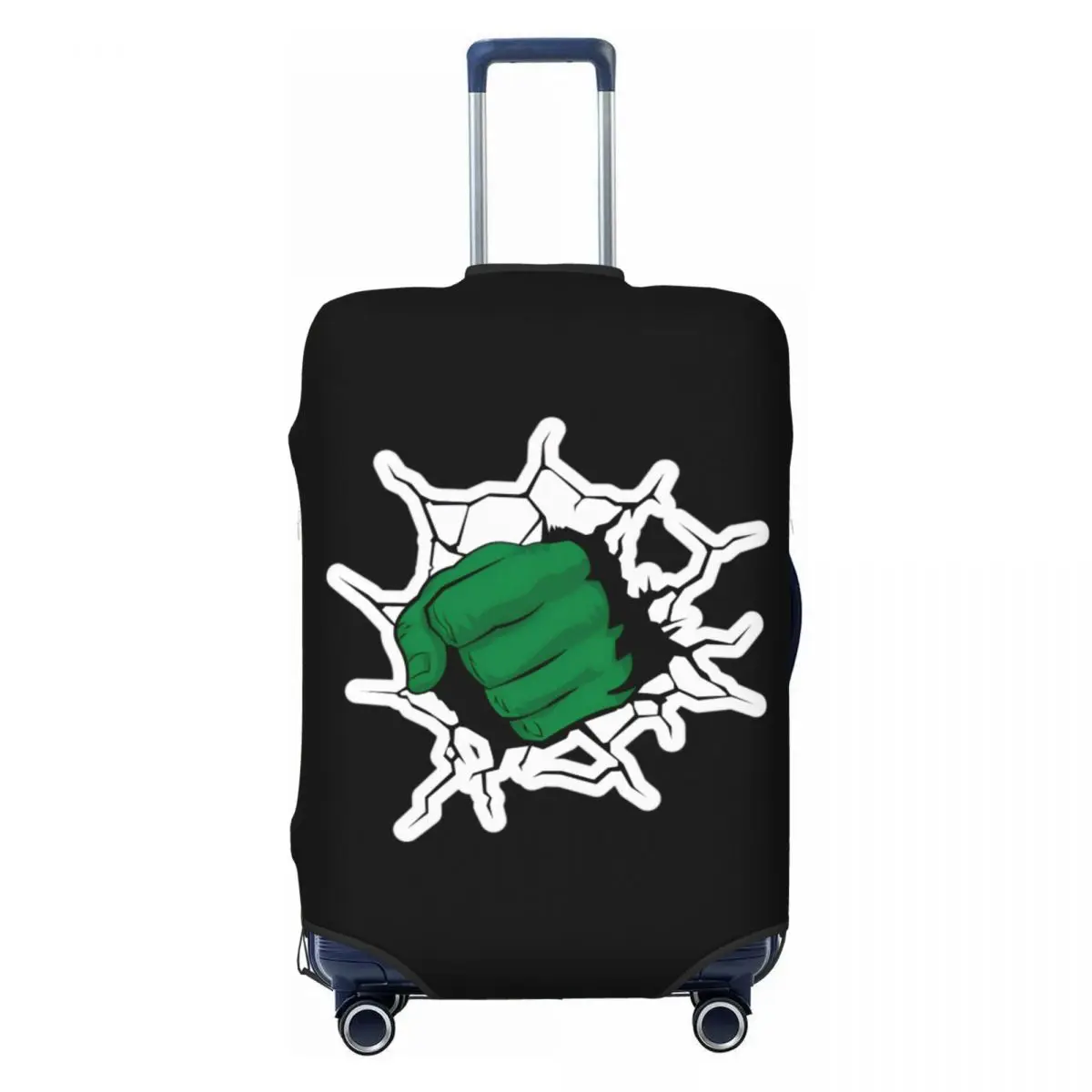 

Изготовленный на заказ чехол для дорожного багажа Hulk Fist Smash, пылезащитный чехол для чемодана, подходит для 18-32 дюймов