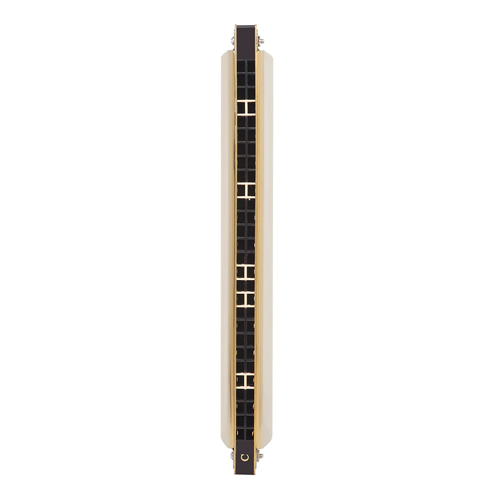 

28-hole Polyphonic Key of C Harmonica Instrument for Beginners Kids Musical ABS Stainless Durable Sweet Sound Pure Tone
