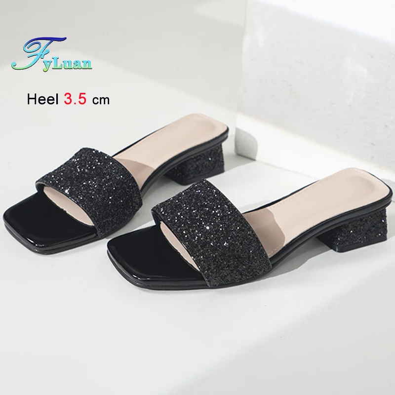 Black Low Heels 3.5… - image