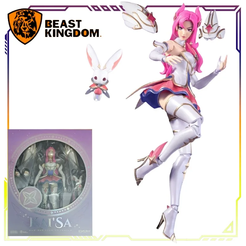 

Beast Kingdom Original 1\9 Ultimate Hero Series The Guardian of The League of Legends Star, Kasha Anime Action Figure Model Toys