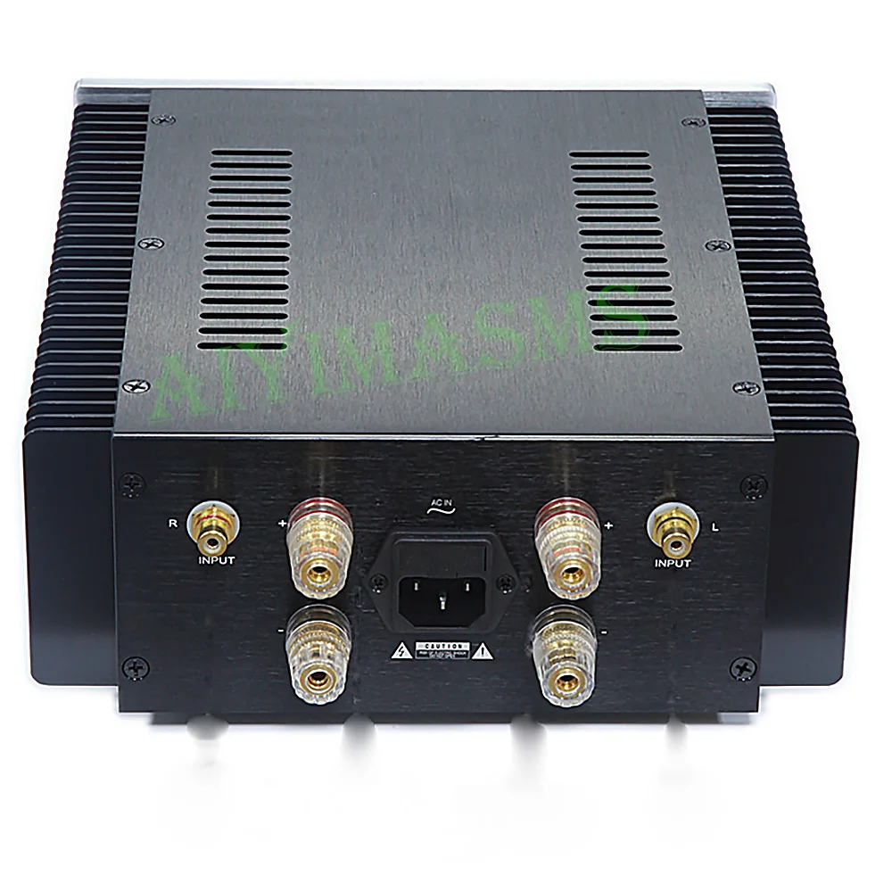 AIYIMA SMSL M60 HiFi Pure Class A Class AB Post Amplifier 2.0 120W NJW0302 Stereo Parallel output   Differential input Amplifier