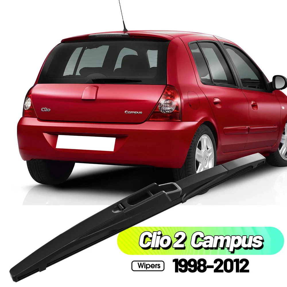 

12-дюймовая щетка омывателя заднего лобового стекла для Renault Clio 2 II MK2 Campus 1998-2012, автомобильные аксессуары