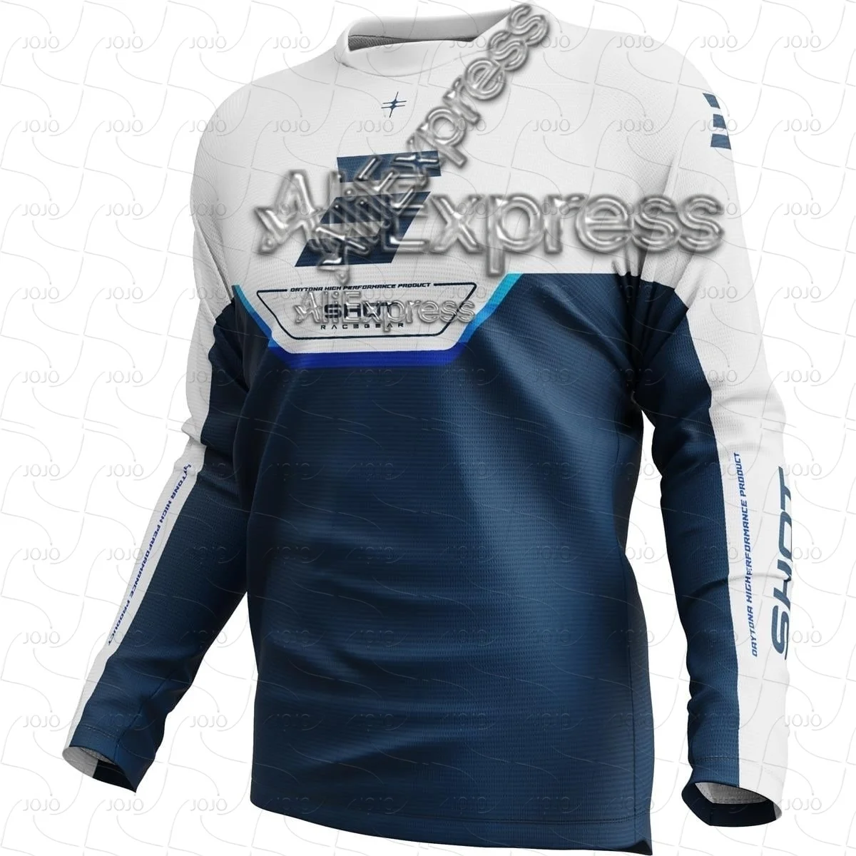 

2026Men's Jersey Motocross Race Quick Dry Breathable Down Hill Off-Road Jersey MTB UTV BMX Off-road Bicycle Long Sleeve T-shirt