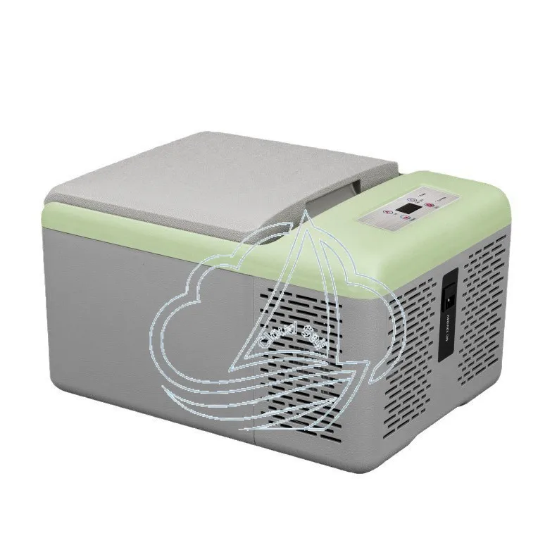 12V/24V 9L Compressor Car Fridge -  Dual-Use for Car & Home with Freezer for Dormitories