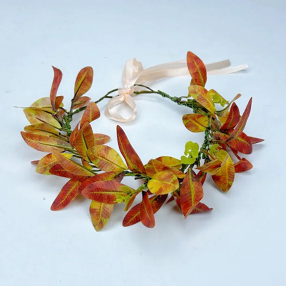 Vibrant Tropical Flower Headdress with Silk Blooms for Beach Vacation Luau Party Summer Festival Outdoor Gathering and Event