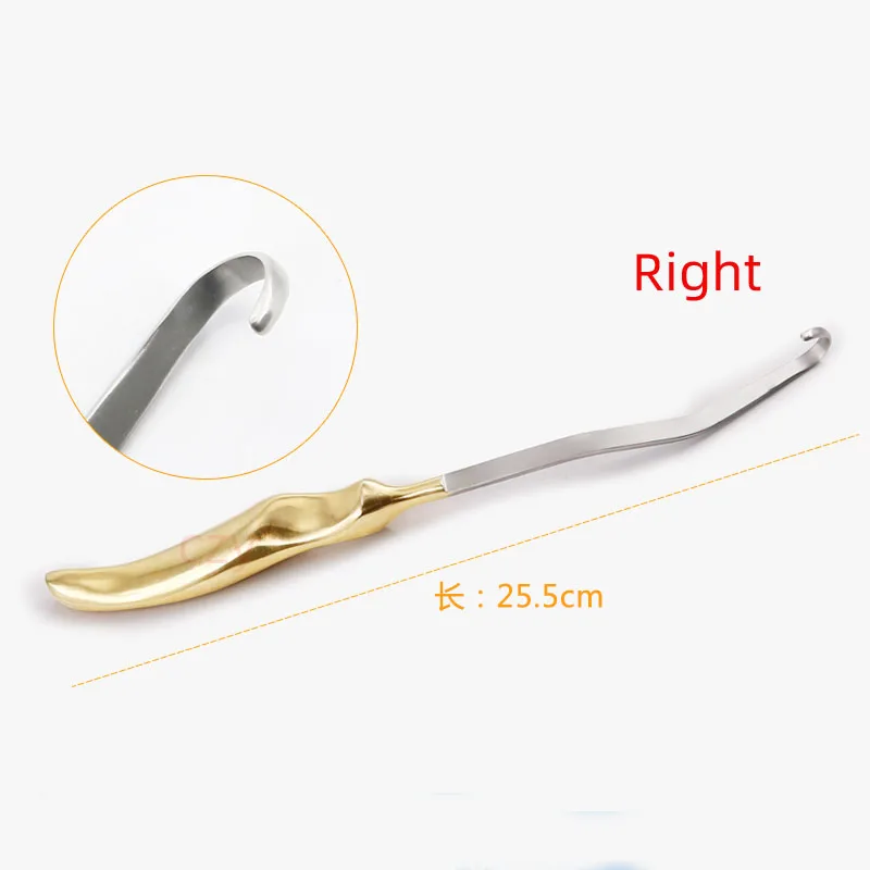 Rhinoplasty equipment Rib cartilage stripper left and right shovel type