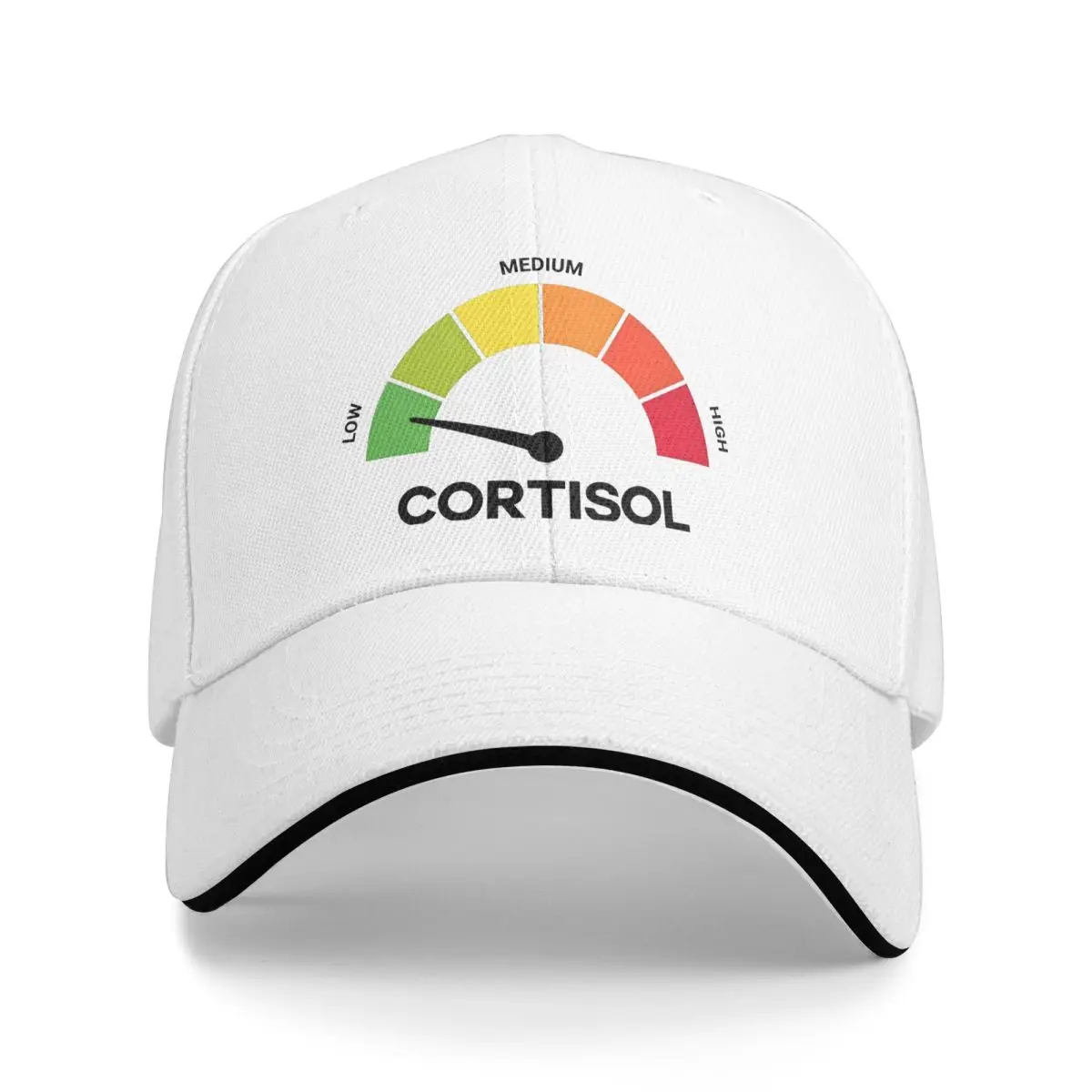 Baseball Caps Low Cortisol Levels V Meme Retro Graphic Female Male Casual Summer Hats