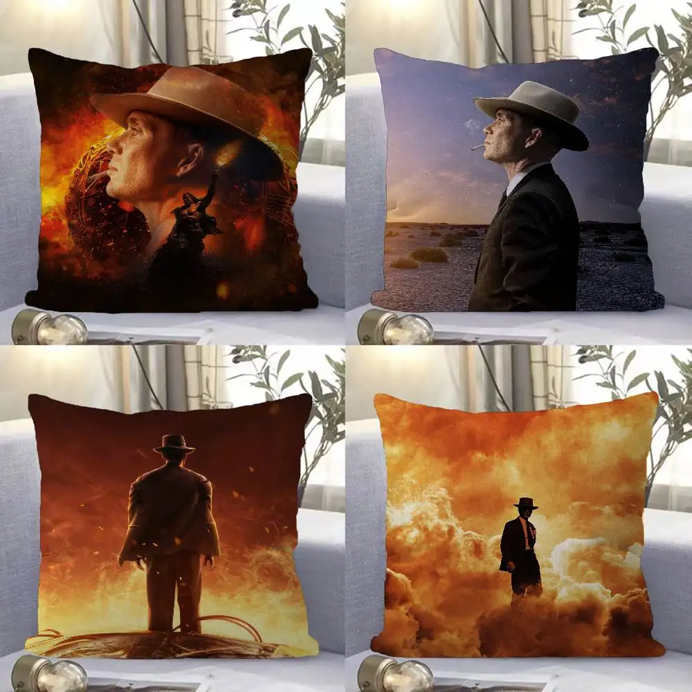 Classic Movie Oppenheimer Personalized Pillow Cover Kids Bedroom Wild Party Decor Pillowcase kid Birthday shower Gift
