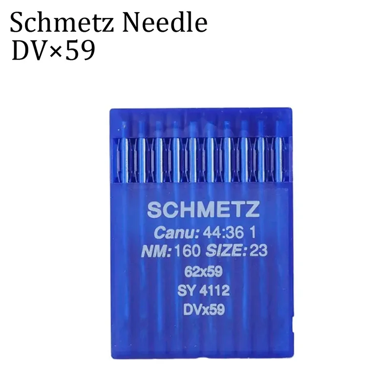 

20PCS Schmetz DVx59 Sewing Machine Needles, Overlock Machine Needles (Compatible Models: 62X59, 114sc, SY4112, Canu 44:36 1)