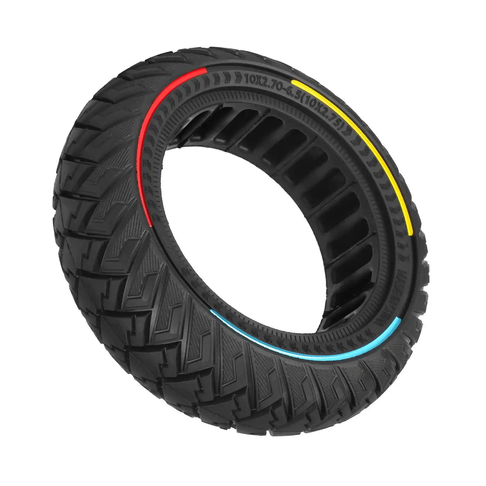 Ulip 10x2.70-6.5 Off-road Tubeless Solid Tires 10*2.70-6.5 For Electric Scooters 10 Inch Puncture resistant 10*2.75 Rubber Tyres