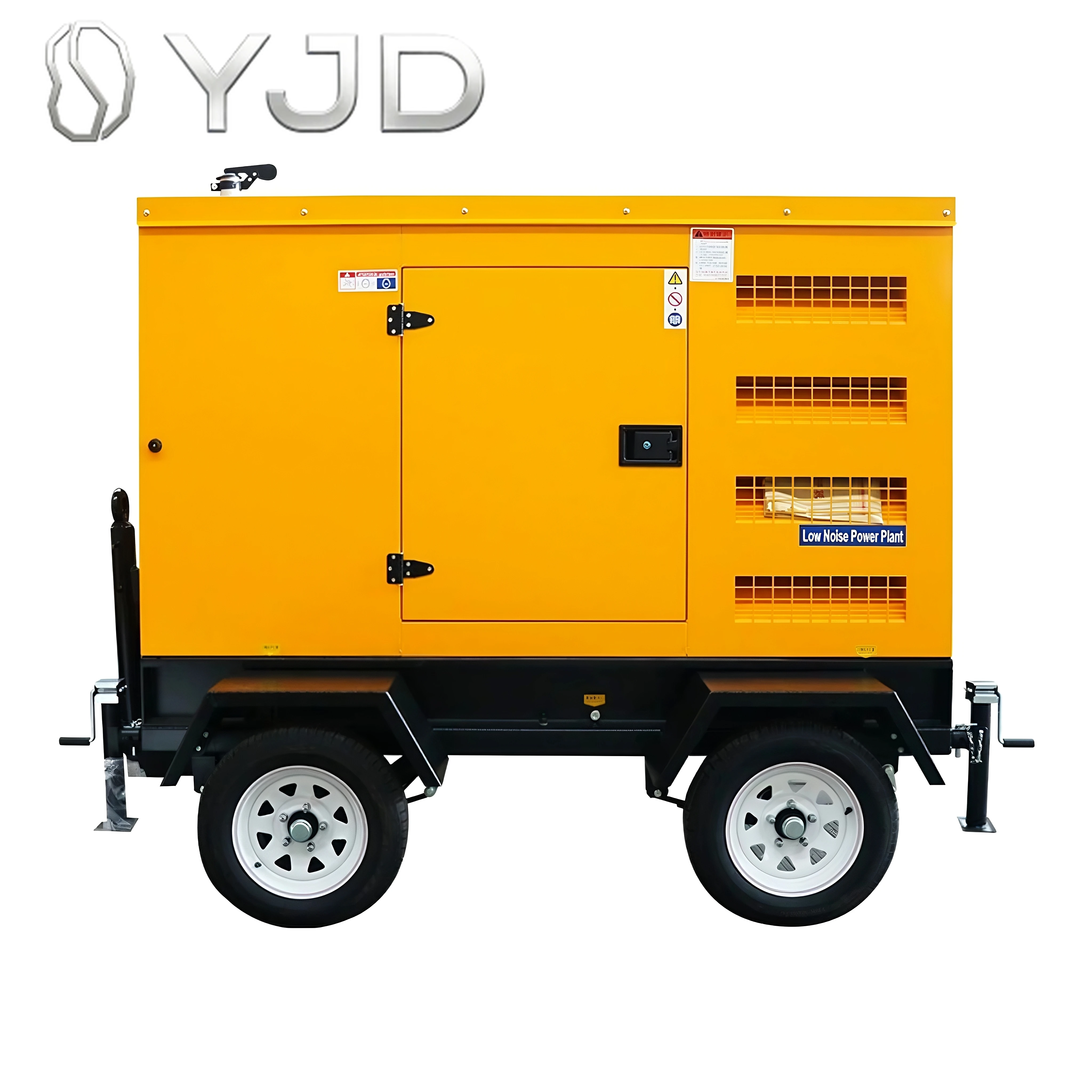 Mobile Trailer diesel Generator Automatic Start Remote Start Silent Waterproof Generator Set