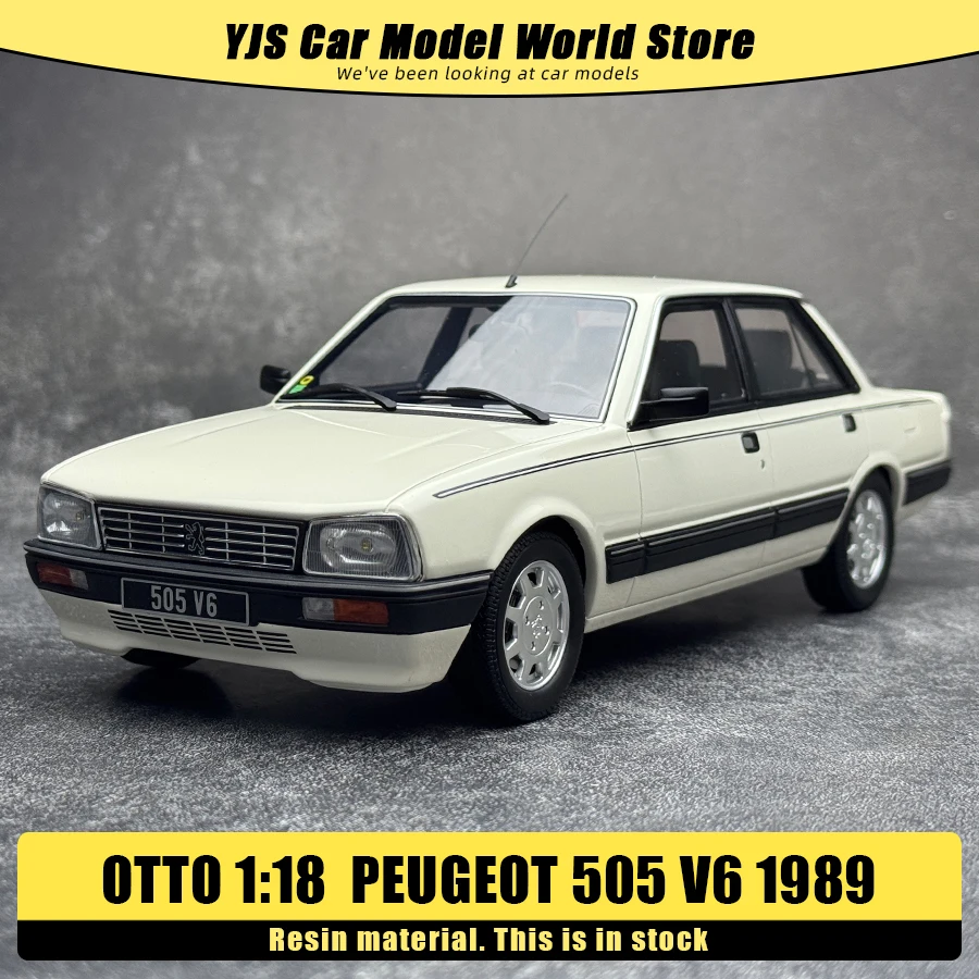 

OTTO 1:18 PEUGEOT 505 V6 1989 модель автомобиля статический дисплей праздничная подарочная коллекция
