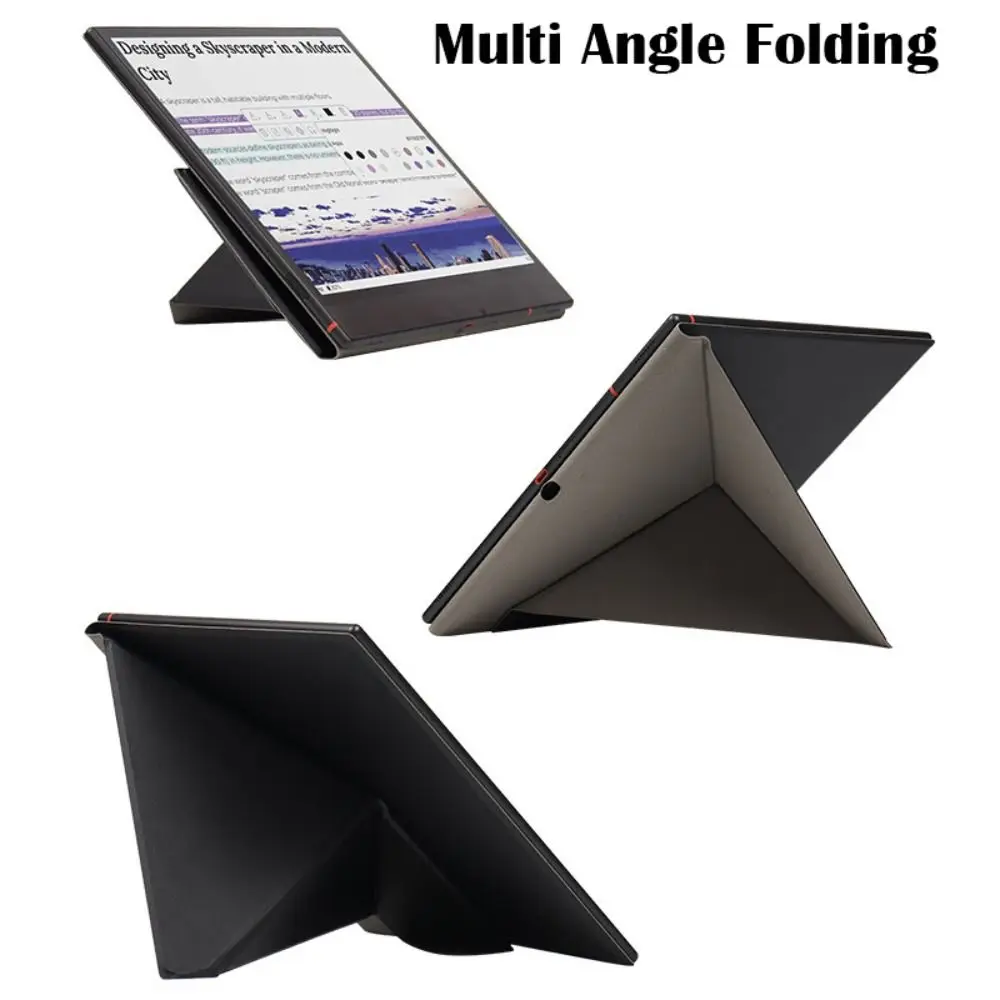 E Ink Tablet Smart Case Magnetic Adsorption Multi Angle Folding e-Reader Protective Shell for Onyx Boox Note X3 Pro (2024) 10.3