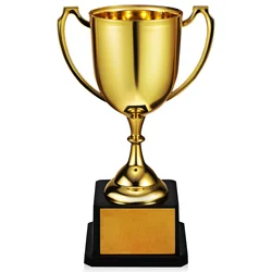 Children Trophy Awards Competition Game Leaf School Winner Prize Cups Winner Award Trophy Toy Plastic Model Small Prize Cup