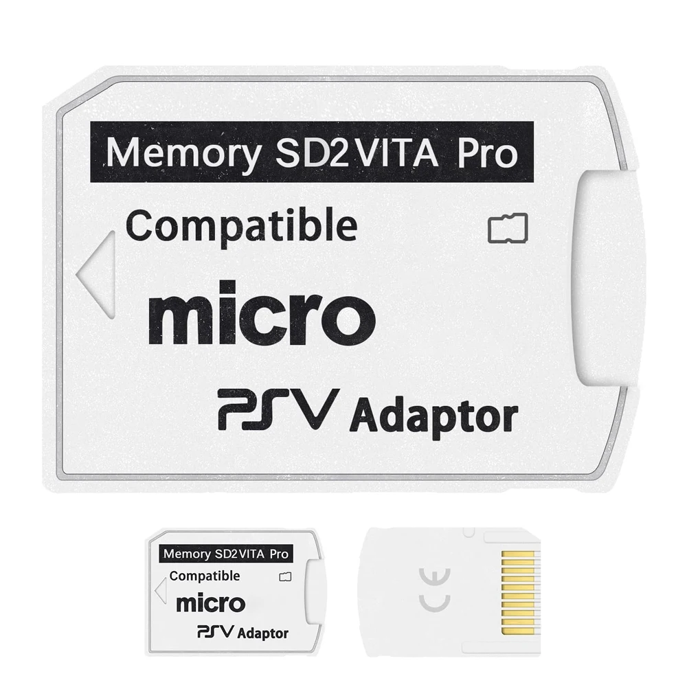 SD2VITA Version 6.0 Speicherkarte Single Slot Adapter für PS Vita PSV 1000/2000 3.65 HENkaku System SD TF Game Card Reader
