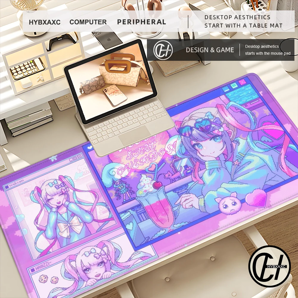 محتاجة غاسل الزائد Ame OMGkawaiiAngel KAngel المحتاجة فتاة جرعة زائدة لوحة ماوس الألعاب XXL لوحة المفاتيح السجاد سطح المكتب حصيرة