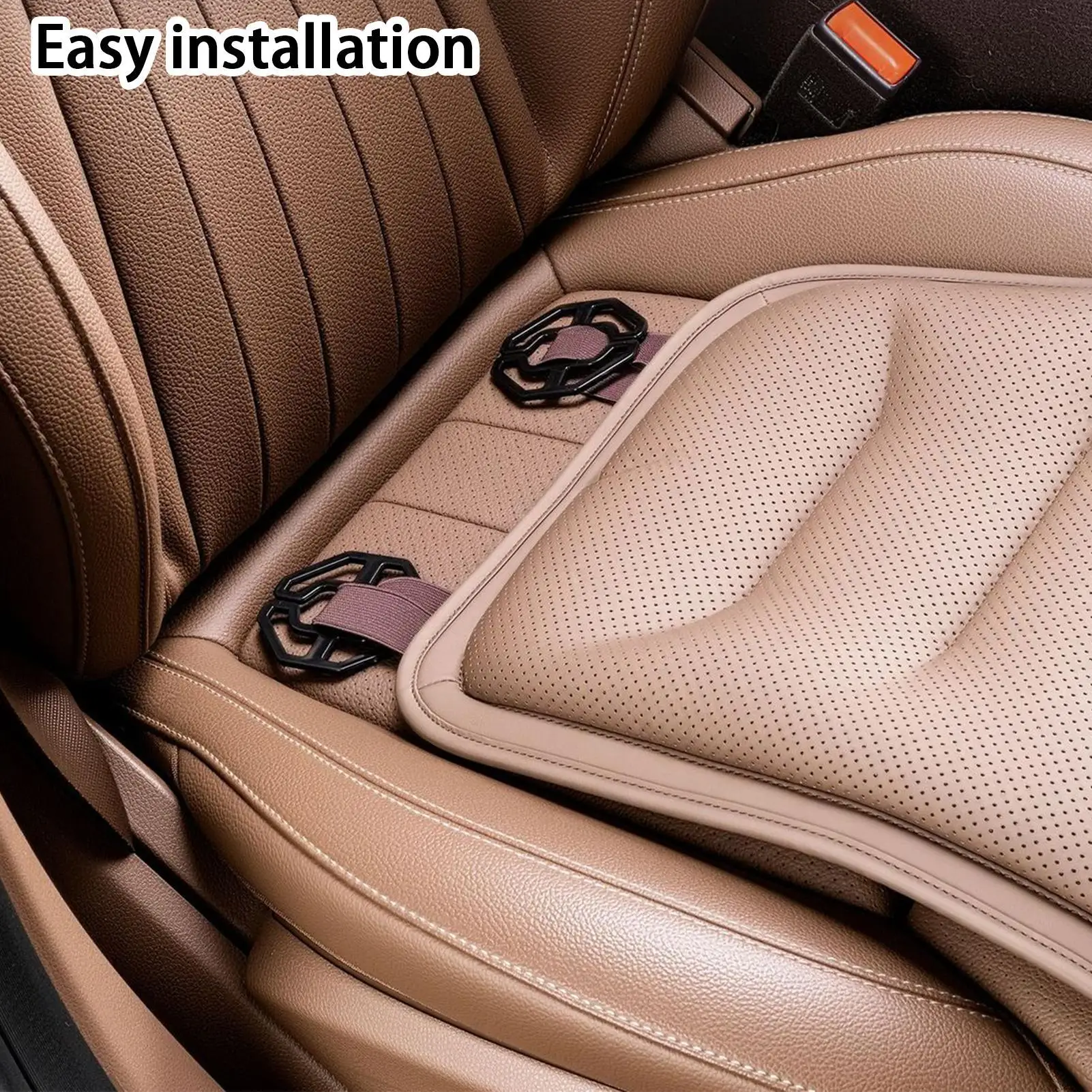 

Car Leg Extender Cushion Non-Slip Adjustable Breathable Car Leg Extender Back Support Pad For Front Rear Driver Passenger