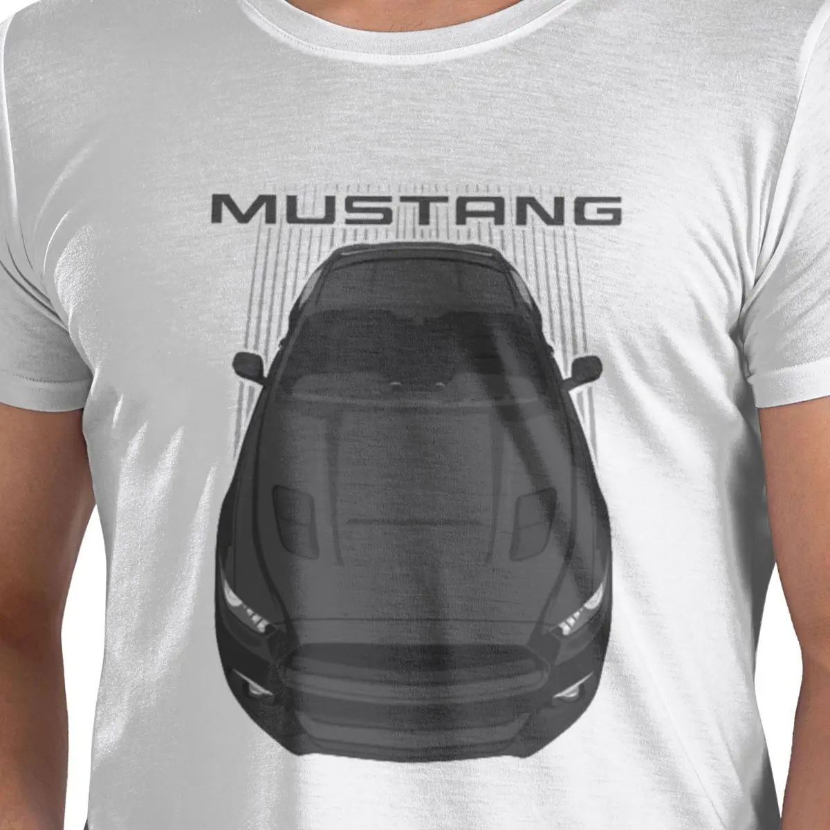 

Mustang GT Cs 2016-2017 футболка из 100% хлопка, мужские классические футболки, мужские футболки с круглым вырезом и коротким рукавом, S-6XL